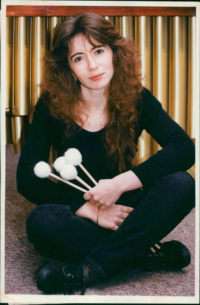 Evelyn Glennie - Vintage Photograph