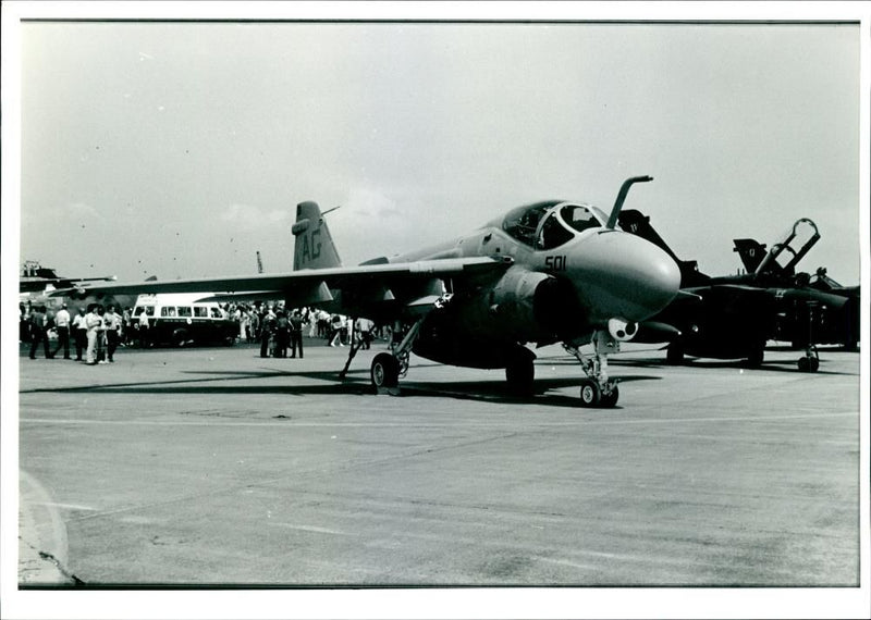 Aircraft A-6E Jet. - Vintage Photograph