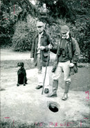 Animal Badger, Jerry Brookes tow.and Peter Bris - Vintage Photograph