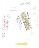 Animal Badger at Phillip Wayre's Wildlife. - Vintage Photograph