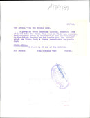 A cloe-up of the Alpacas Animal - Vintage Photograph