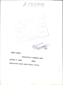 Animal Gibraltar's Barbary Ape. - Vintage Photograph