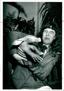 Abigail, pictured with Linda Sharp - Vintage Photograph