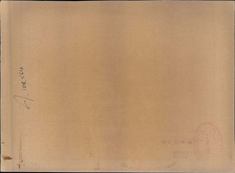 An aerial view of the strategic heights overlooking. - Vintage Photograph