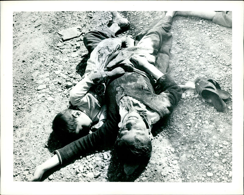 Iran-iraq war. - Vintage Photograph