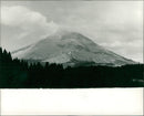 USA Volcanic eruption in Mount St. Helens. - Vintage Photograph
