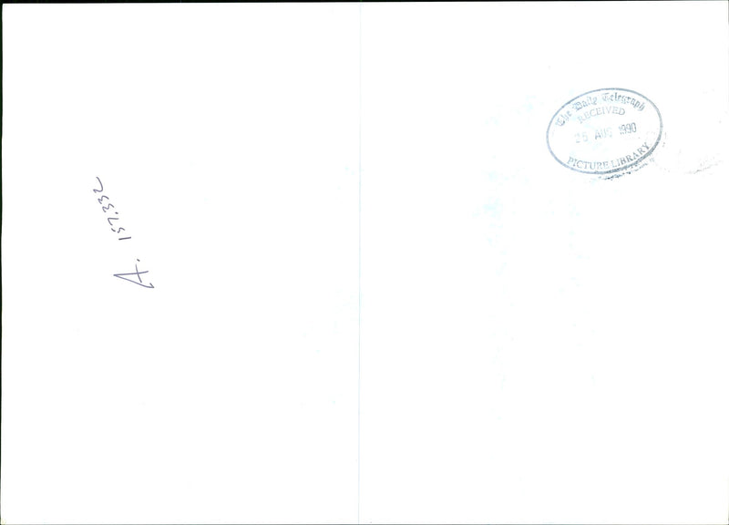 Israel soldier wearing a gas mask. - Vintage Photograph