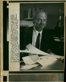 Bob Harris, English music presenter and TV host - Vintage Photograph