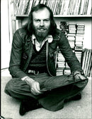 Bob Harris, English music presenter and TV host - Vintage Photograph