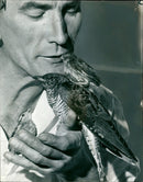 Sparrows with Mr Brian Wilson - Vintage Photograph