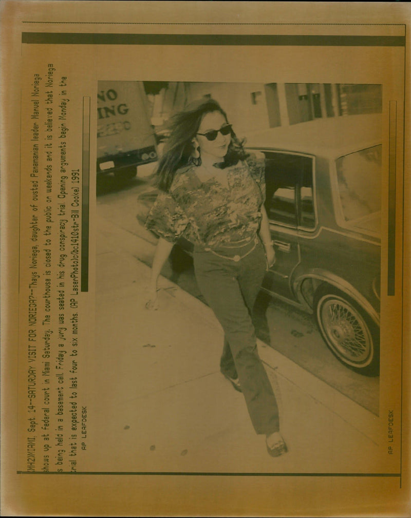 Thays Noriega. - Vintage Photograph