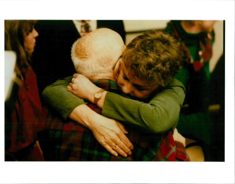 1996 JOHNSON WRITER COUNTRY - Vintage Photograph