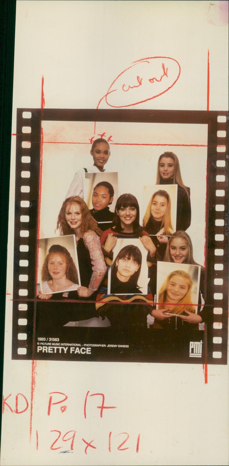 1993 PRETTY FACE HOWEVER LOVELY YOU ARE WITHOU PUBLISHED INTERNATIONAL MUSIC ROCK - Vintage Photograph