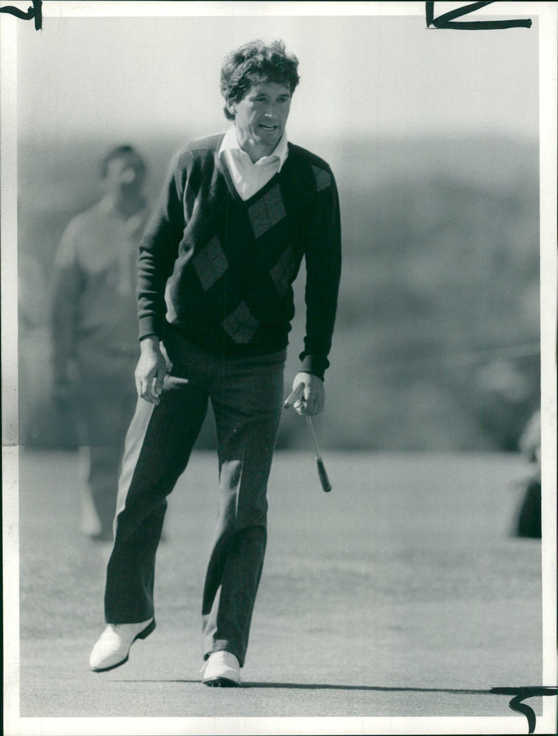 1985 MANUEL PINERO SPAIN HAD POUR GGINTON FTS TEL URGES MEMBER - Vintage Photograph