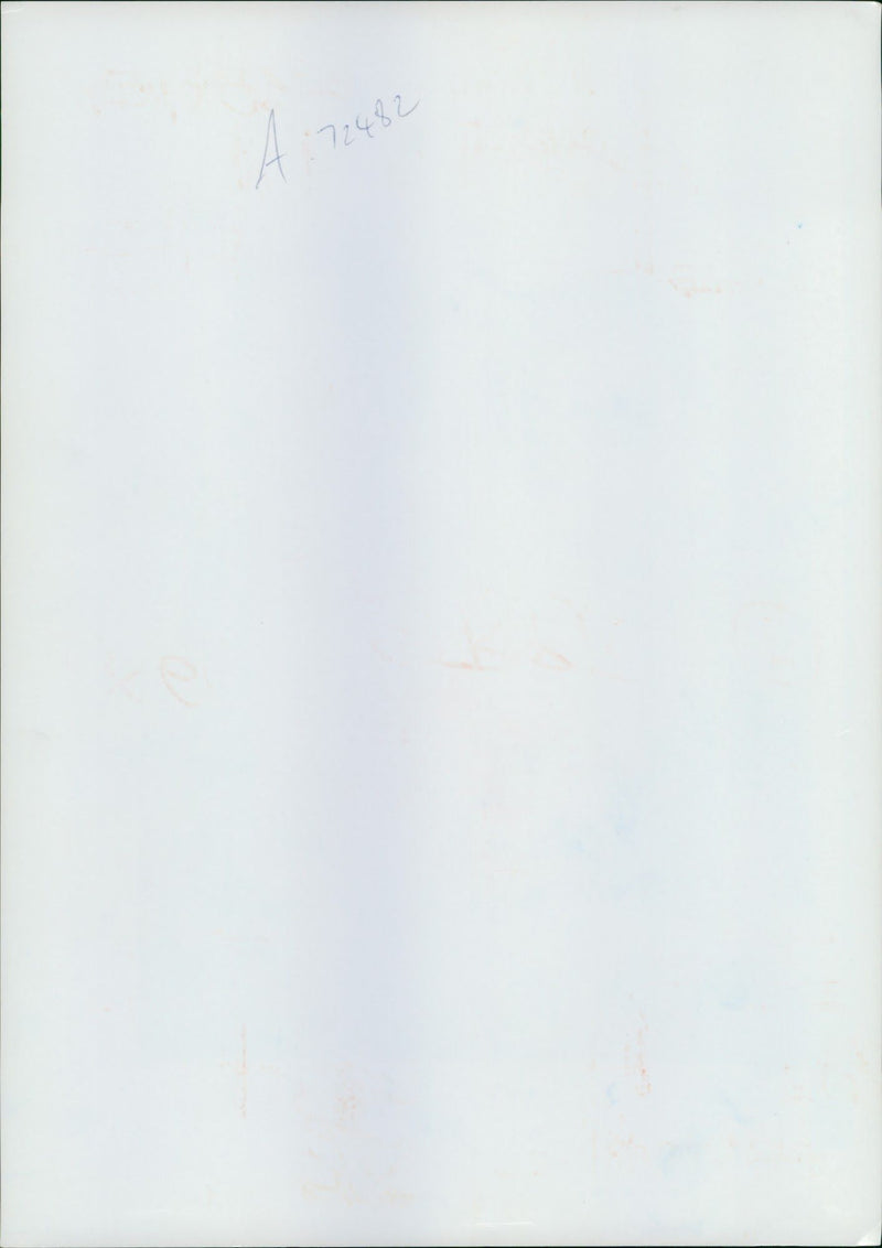 Sue Lawley with Eric Clapton. - Vintage Photograph