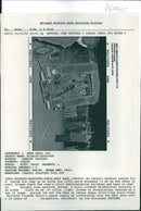 A israeli soldier reacts from inside the jeep. - Vintage Photograph