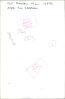 Carl Hiaasen - Vintage Photograph