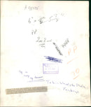 A 50 mph gale sweeping the parade ground. - Vintage Photograph