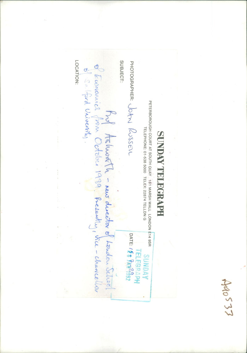 Emmanuel Kiwanuka Nsubuga - Vintage Photograph