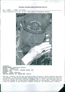 A Bosnian Government Soldier weeps during the funeral of three Comrades. - Vintage Photograph