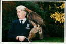 Alex, Golden Eagle with Paul Beecroft. - Vintage Photograph