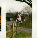 Animal and House. - Vintage Photograph