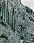 Giantis Causeway Ireland. - Vintage Photograph
