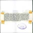 The picture shows a section of the Giantis Causeway in country antrin. - Vintage Photograph