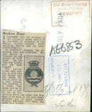 Badges: Royal Navy. - Vintage Photograph