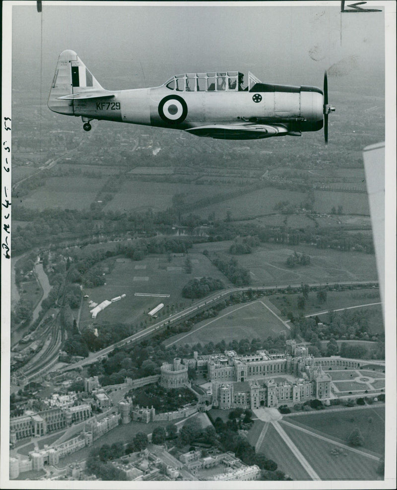 Harvard Trainer Aircraft - Vintage Photograph