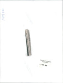 A station wagon crushed by the stolen tankk. - Vintage Photograph