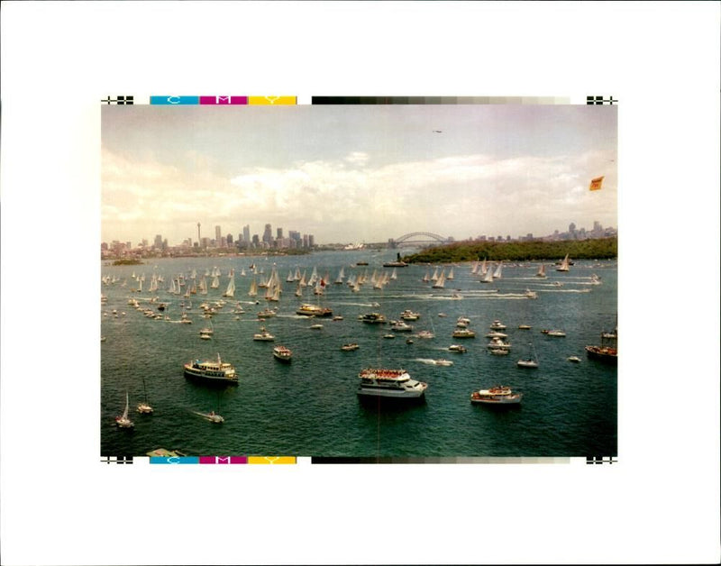 The Sydney to Hobart Yacht Race. - Vintage Photograph