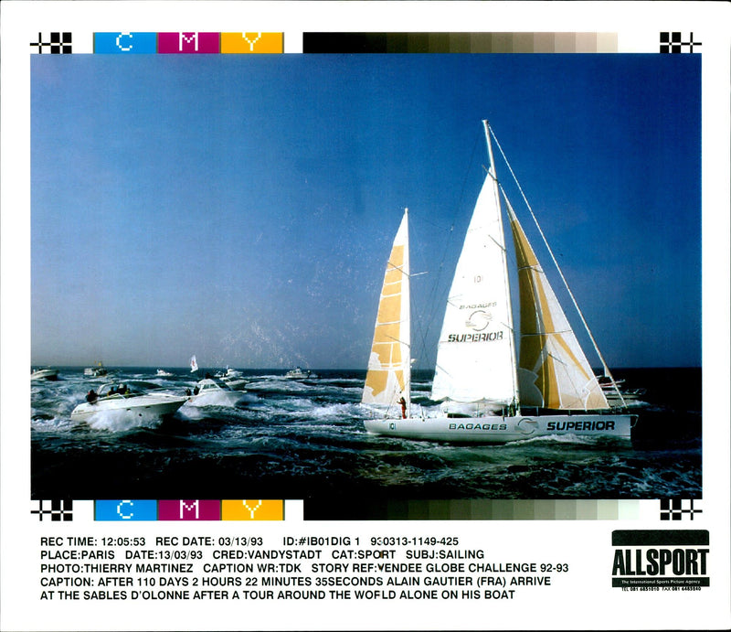 Alan Gautier. - Vintage Photograph