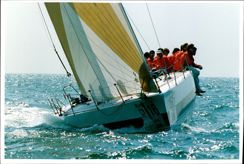 Yacht General. - Vintage Photograph
