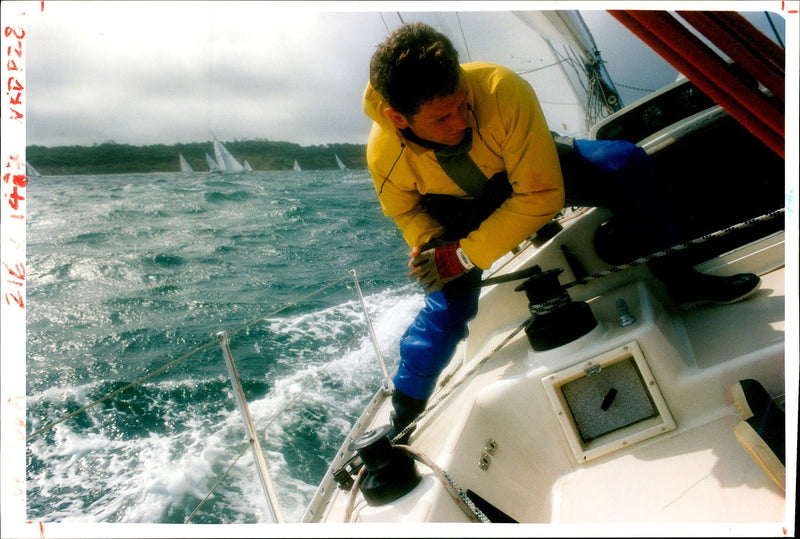 Yachting Round the Island Adventures. - Vintage Photograph