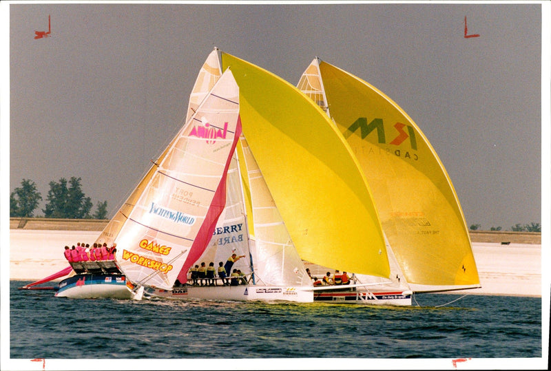 Yacht General. - Vintage Photograph
