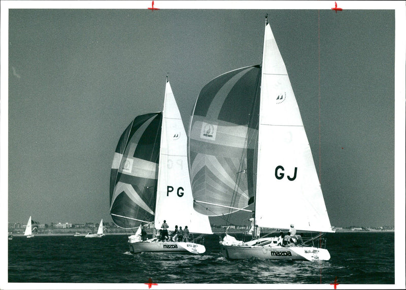 Yacht General. - Vintage Photograph