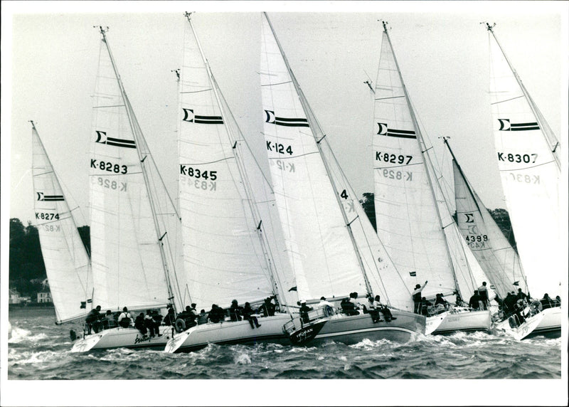 Yacht General. - Vintage Photograph