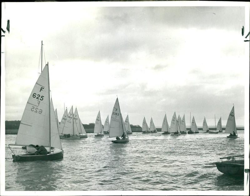 The Royal Lymington Yacht Club. - Vintage Photograph