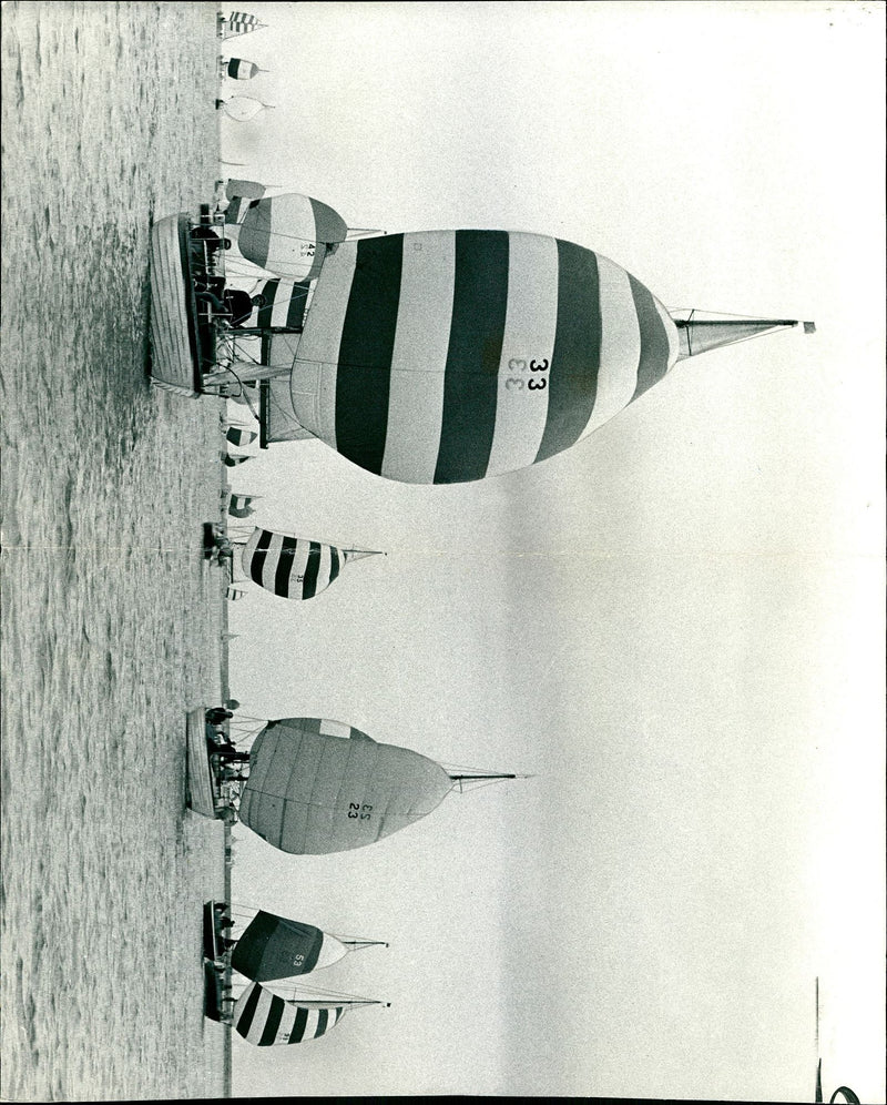 The Stella One Design Class Race. - Vintage Photograph