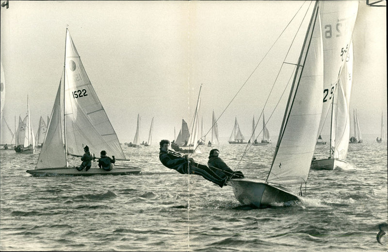 Their final handicap win from Wind Whisper. - Vintage Photograph