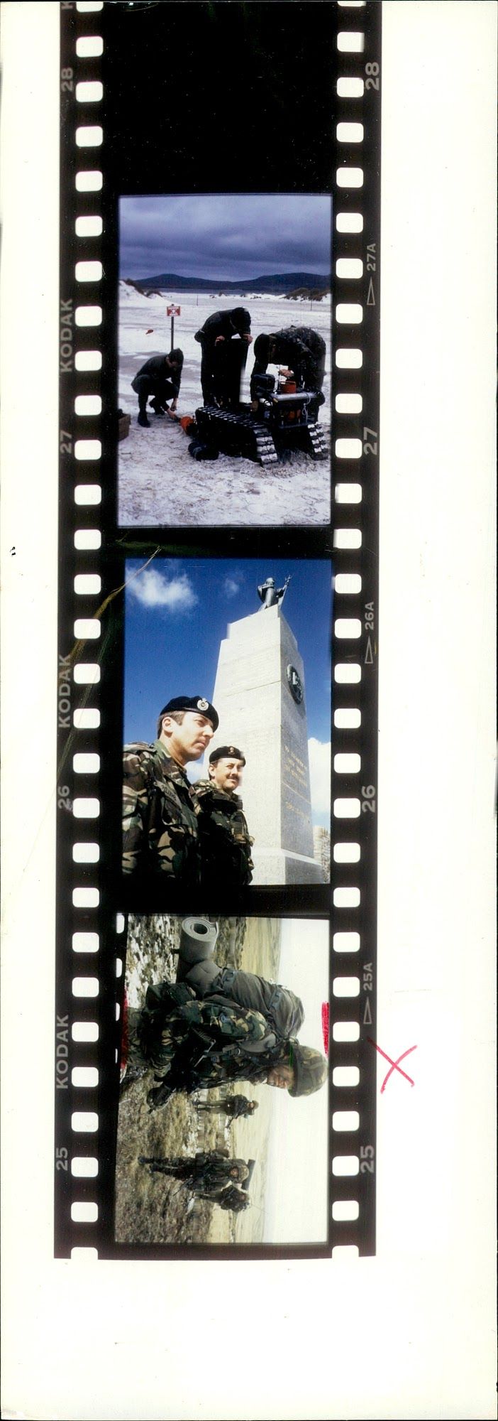 The Garrison is focused on an Infantry. - Vintage Photograph