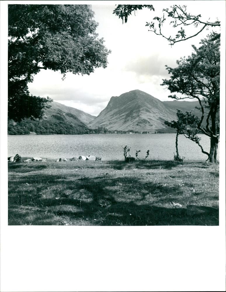 Lake District, Buttermere. - Vintage Photograph