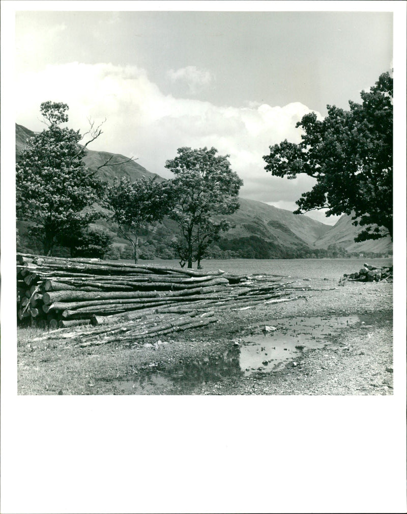 Lake District, Buttermere. - Vintage Photograph