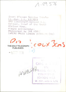 Gen. Constand Viljoen. - Vintage Photograph