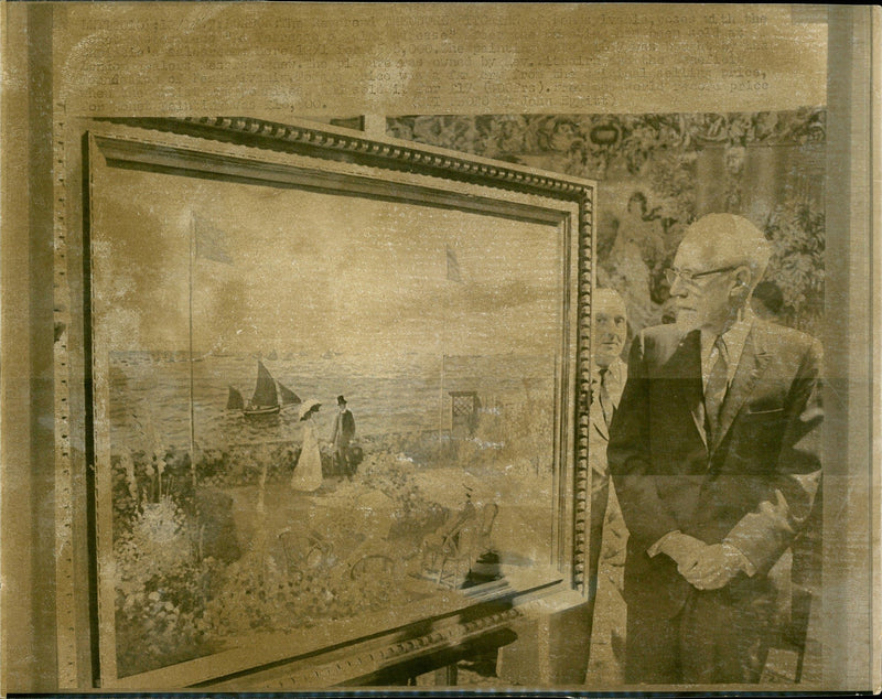 Rev Theodore Pitcairn. - Vintage Photograph