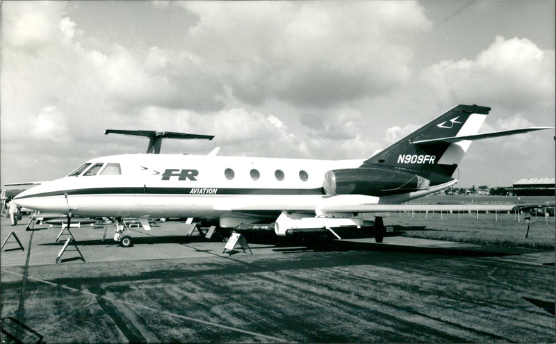 Mystere-Falcon 20 Jet - Vintage Photograph