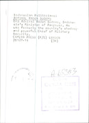 Admiral Raden Sudomo. - Vintage Photograph