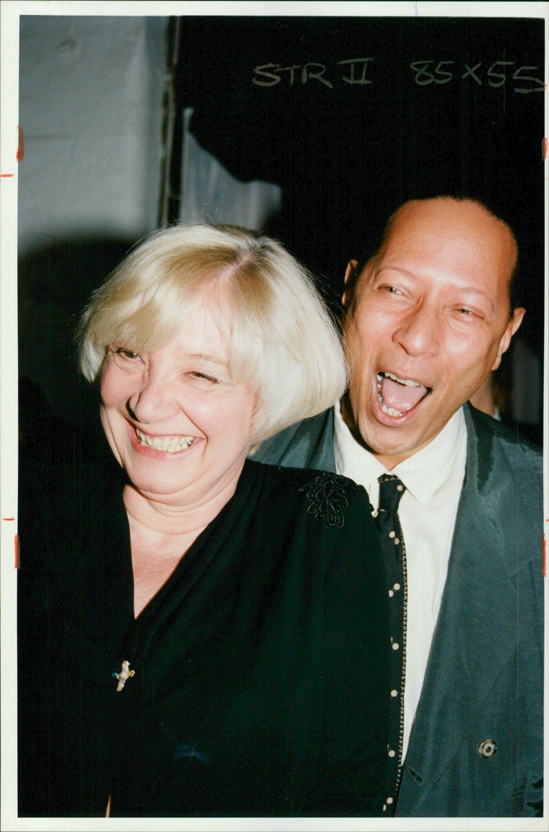 Toni Palmer and Victor Spinetti - Vintage Photograph