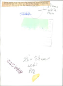 Charlie clinging the Cat. - Vintage Photograph